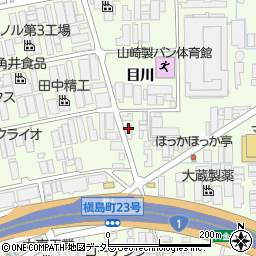 京都府宇治市槇島町目川157周辺の地図