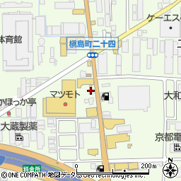 来来亭槇島店周辺の地図