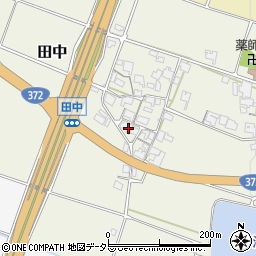 兵庫県加東市田中187周辺の地図