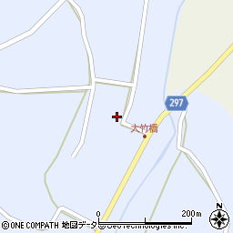 島根県邑智郡邑南町中野仮屋1679周辺の地図
