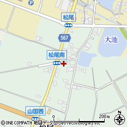 兵庫県加東市松尾488周辺の地図