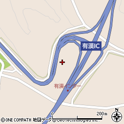 西日本高速道路株式会社中国支社有漢料金所周辺の地図