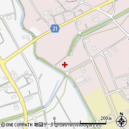 愛知県新城市上平井十連事周辺の地図