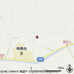 岡山県高梁市中井町西方276-2周辺の地図