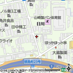 京都府宇治市槇島町目川157-5周辺の地図