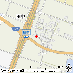 兵庫県加東市田中100周辺の地図
