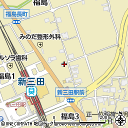 兵庫県三田市福島434周辺の地図