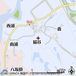 兵庫県宝塚市大原野（稲谷）周辺の地図