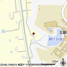 兵庫県三田市上内神830周辺の地図
