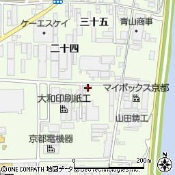 東洋陸運京都営業所第二物流センター倉庫棟周辺の地図
