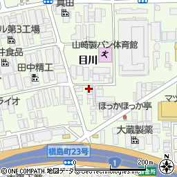 京都府宇治市槇島町目川159-5周辺の地図