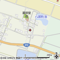 兵庫県加東市田中386周辺の地図