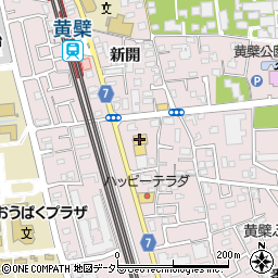 ダイソー宇治黄檗店周辺の地図