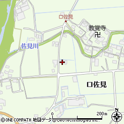 兵庫県姫路市林田町口佐見127周辺の地図