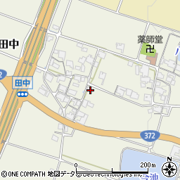 兵庫県加東市田中173周辺の地図