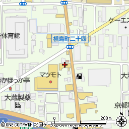 京都マツダ宇治店周辺の地図