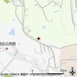 兵庫県三田市志手原1343-1周辺の地図