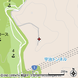 京都府宇治市莵道新池周辺の地図