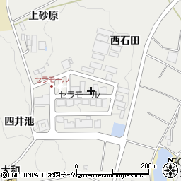 愛知県常滑市金山上砂原104周辺の地図