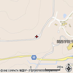 兵庫県三田市香下1455周辺の地図