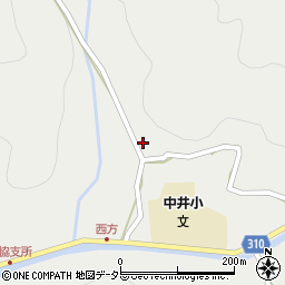 岡山県高梁市中井町西方425周辺の地図