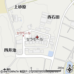 セラモールとこなめ焼卸団地周辺の地図