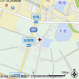 兵庫県加東市松尾480周辺の地図