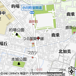 愛知県安城市小川町堂開道47周辺の地図