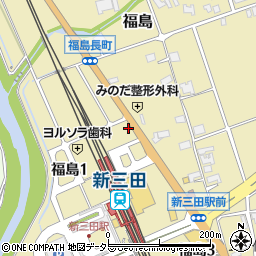 ドコモショップ　新三田店周辺の地図