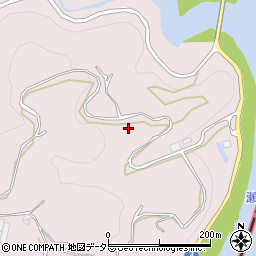 京都府宇治市二尾滝ケ谷周辺の地図