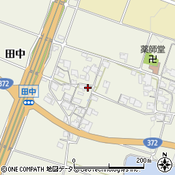 兵庫県加東市田中174周辺の地図