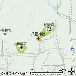 八幡神社周辺の地図