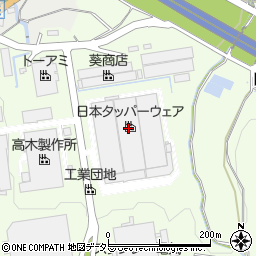 日本タッパーウェア株式会社　岡崎製作所周辺の地図