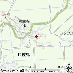 兵庫県姫路市林田町口佐見93周辺の地図