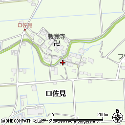 兵庫県姫路市林田町口佐見111周辺の地図