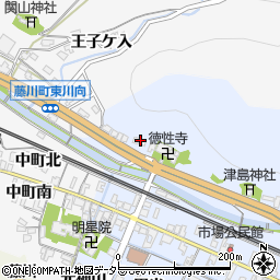 愛知県岡崎市市場町町裏周辺の地図