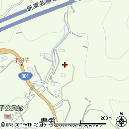 愛知県新城市豊栄（石松）周辺の地図