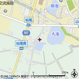 兵庫県加東市松尾533周辺の地図