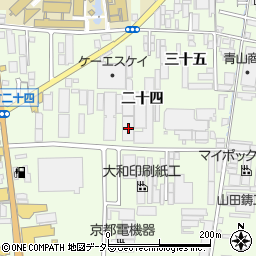 京都府宇治市槇島町二十四36周辺の地図