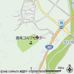 滋賀県甲賀市信楽町牧1199周辺の地図