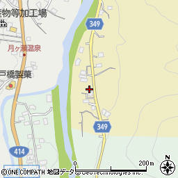静岡県伊豆市田沢34周辺の地図