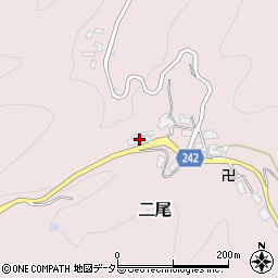京都府宇治市二尾勢ノ谷6周辺の地図