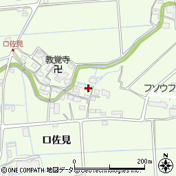 兵庫県姫路市林田町口佐見94周辺の地図