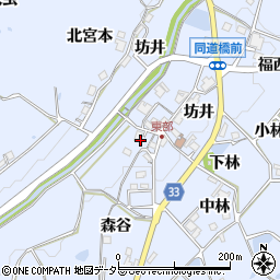 兵庫県宝塚市大原野下照周辺の地図