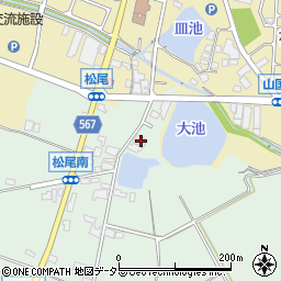 兵庫県加東市松尾534周辺の地図