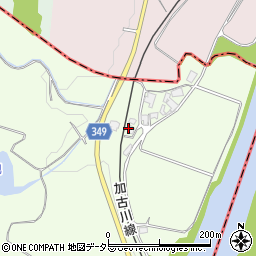 兵庫県小野市復井町1662周辺の地図
