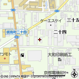 アリさんマークの引越社　宇治支店周辺の地図