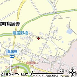 滋賀県甲賀市甲賀町鳥居野399周辺の地図