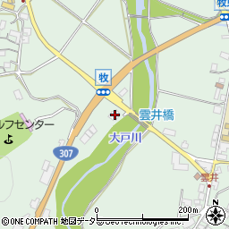 滋賀県甲賀市信楽町牧1375周辺の地図