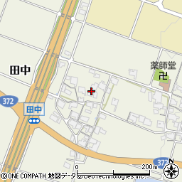 兵庫県加東市田中302周辺の地図